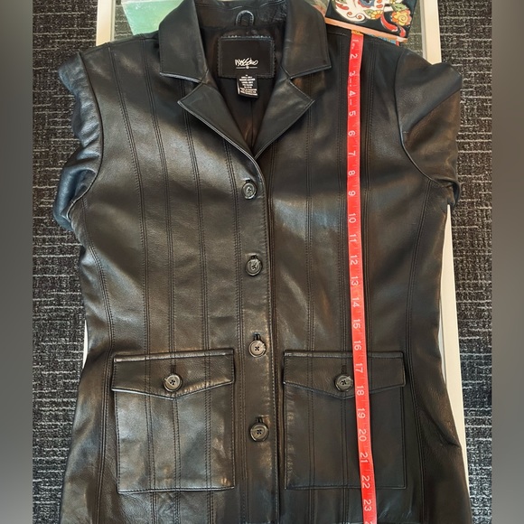 Y2K Mossimo leather jacket - Picture 6 of 9